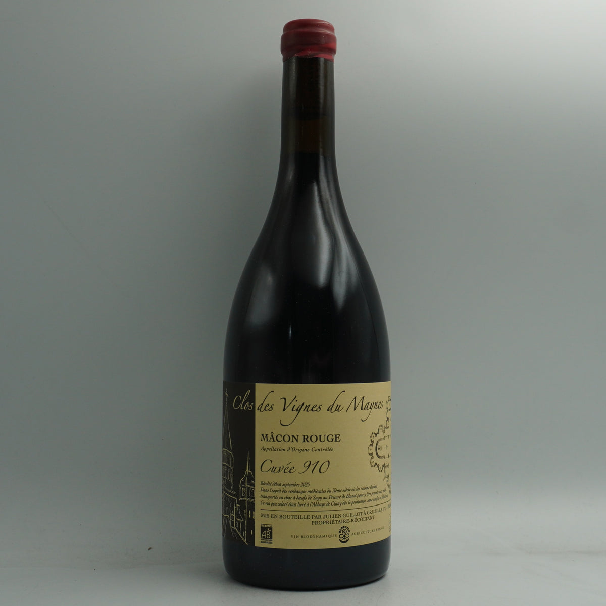 Clos des Vignes du Maynes, Macon Rouge 'Cuvée 910' 2025