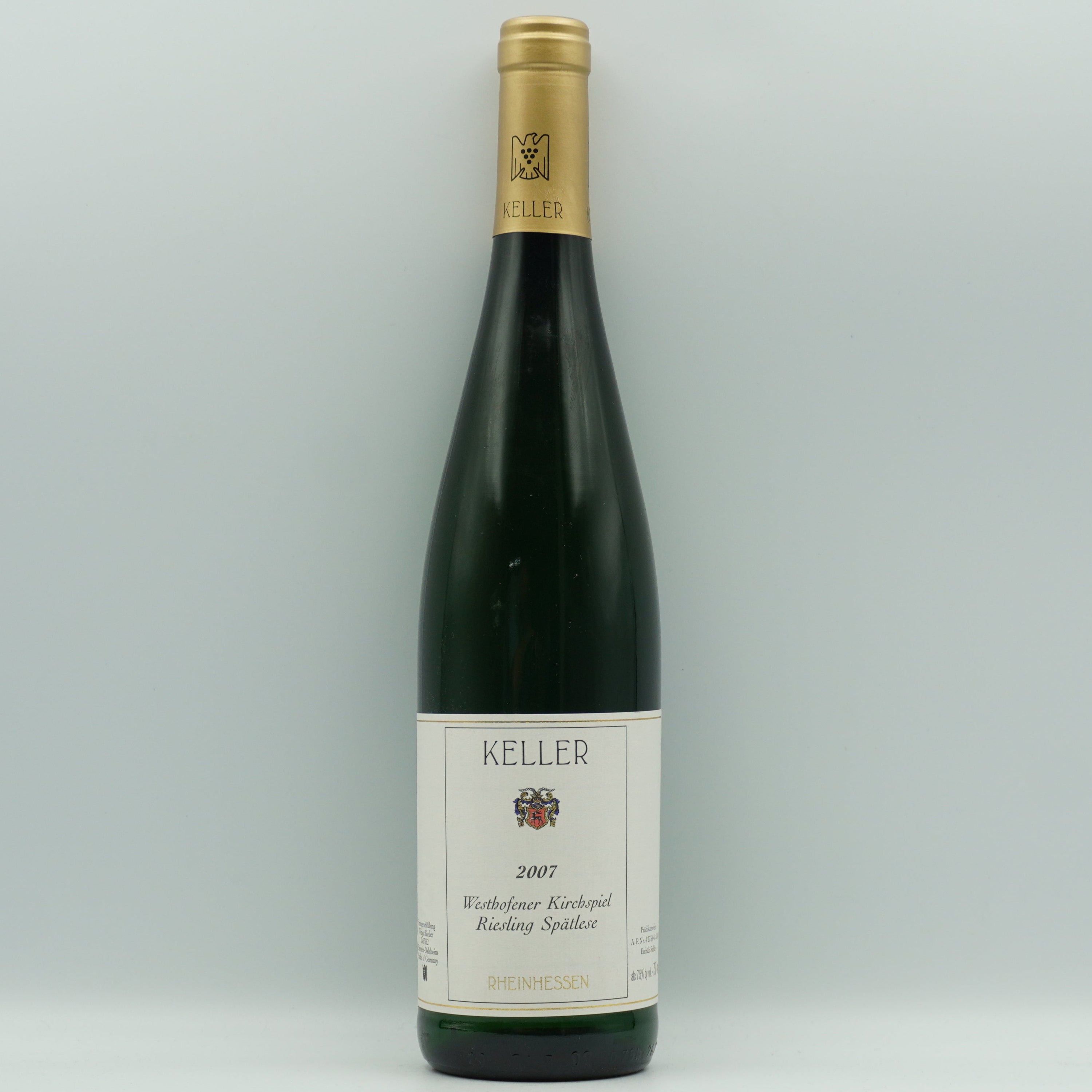 Weingut Keller, Westhofener Kirchspiel Riesling Spatlese 2007