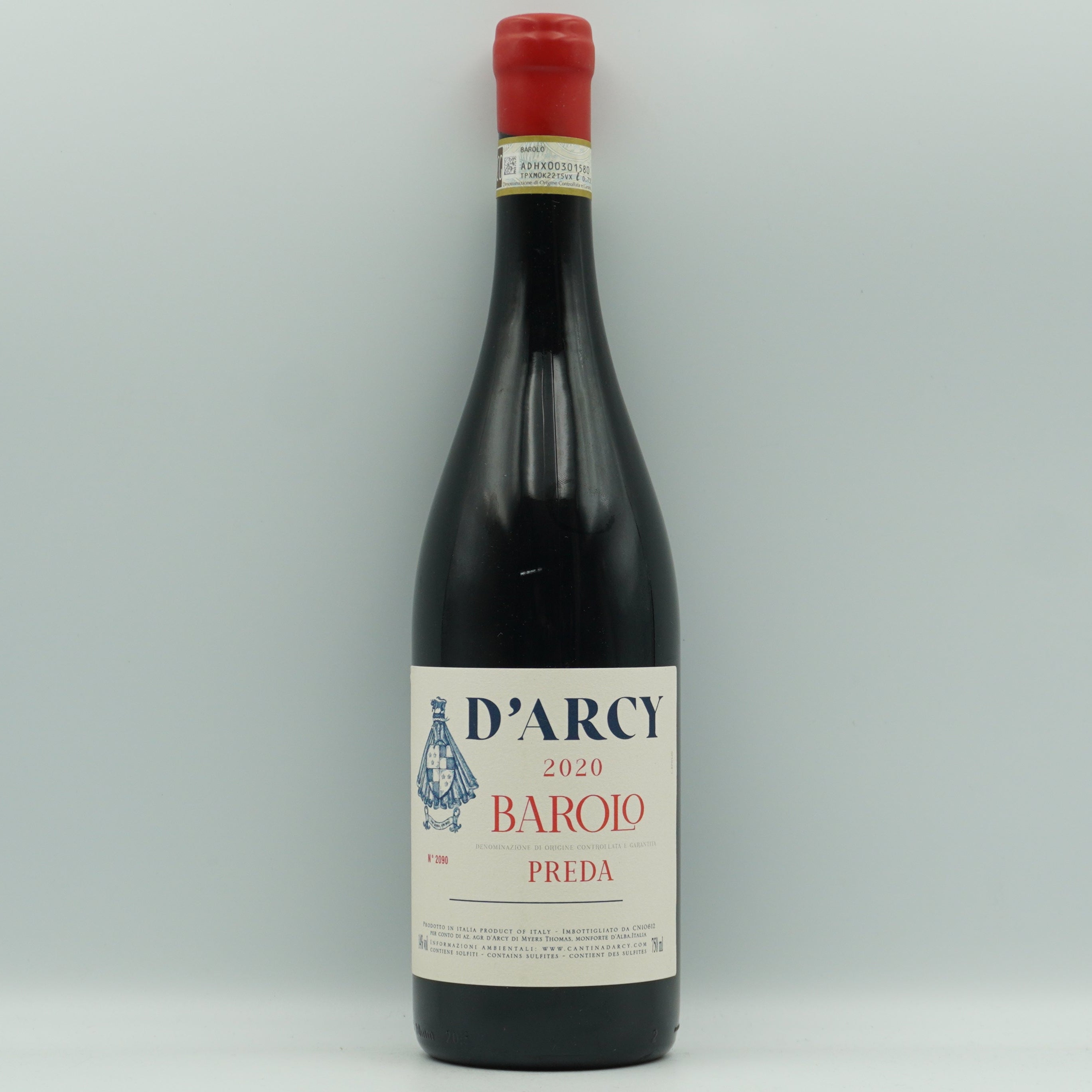 Cantina d'Arcy, Barolo Preda 2020