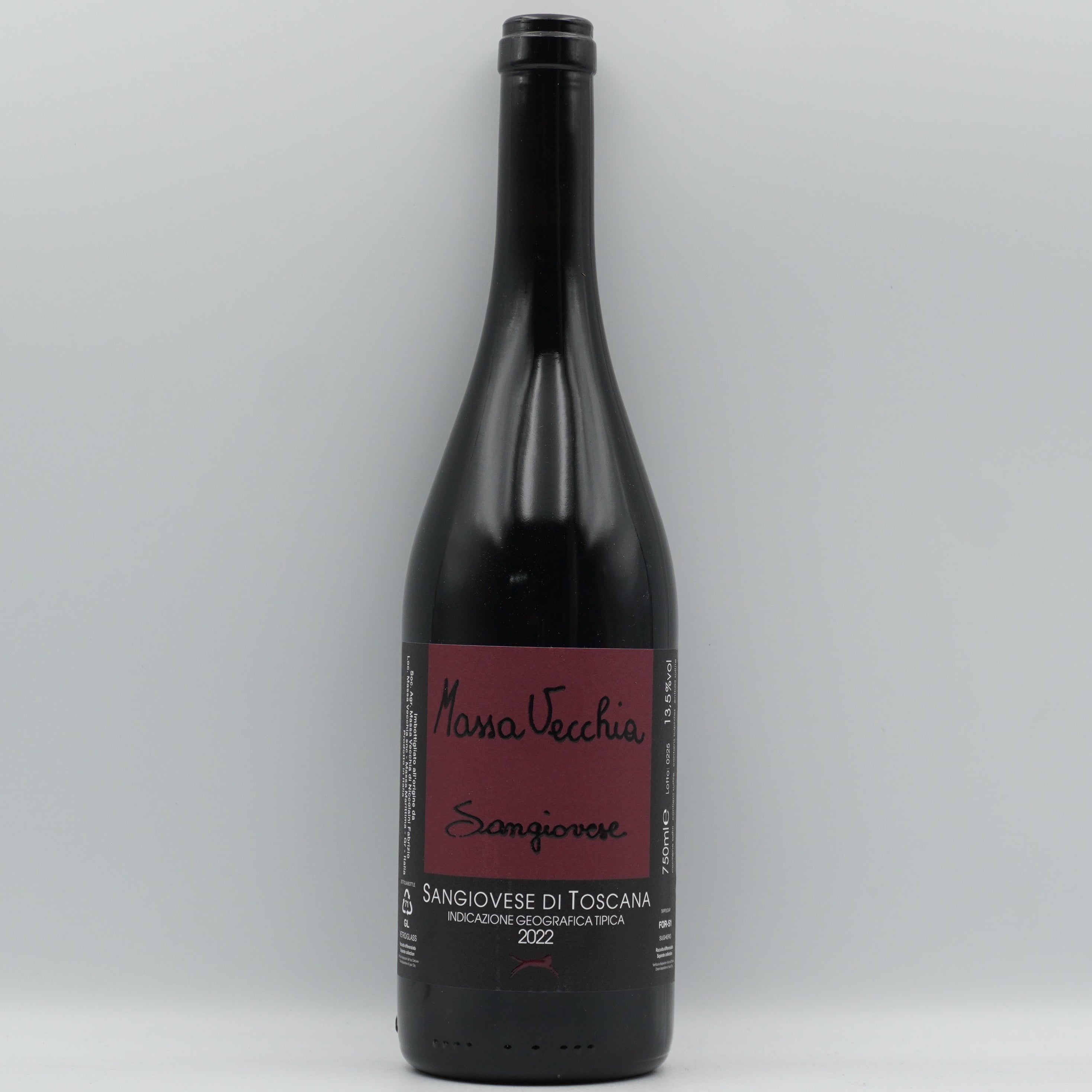 Massa Vecchia, Sangiovese 2022