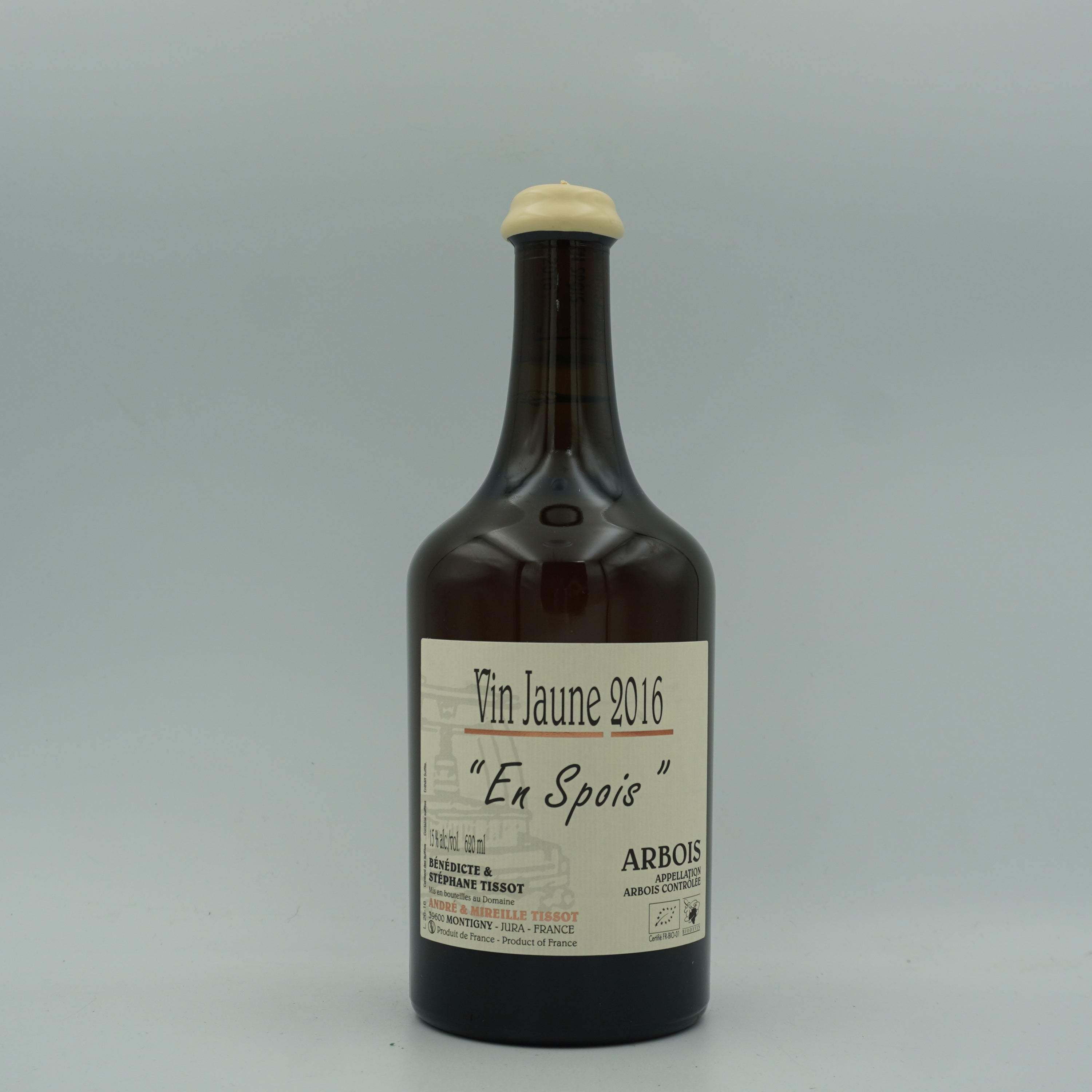 Bénédicte & Stéphane Tissot, Vin Jaune 'En Spois' 2016