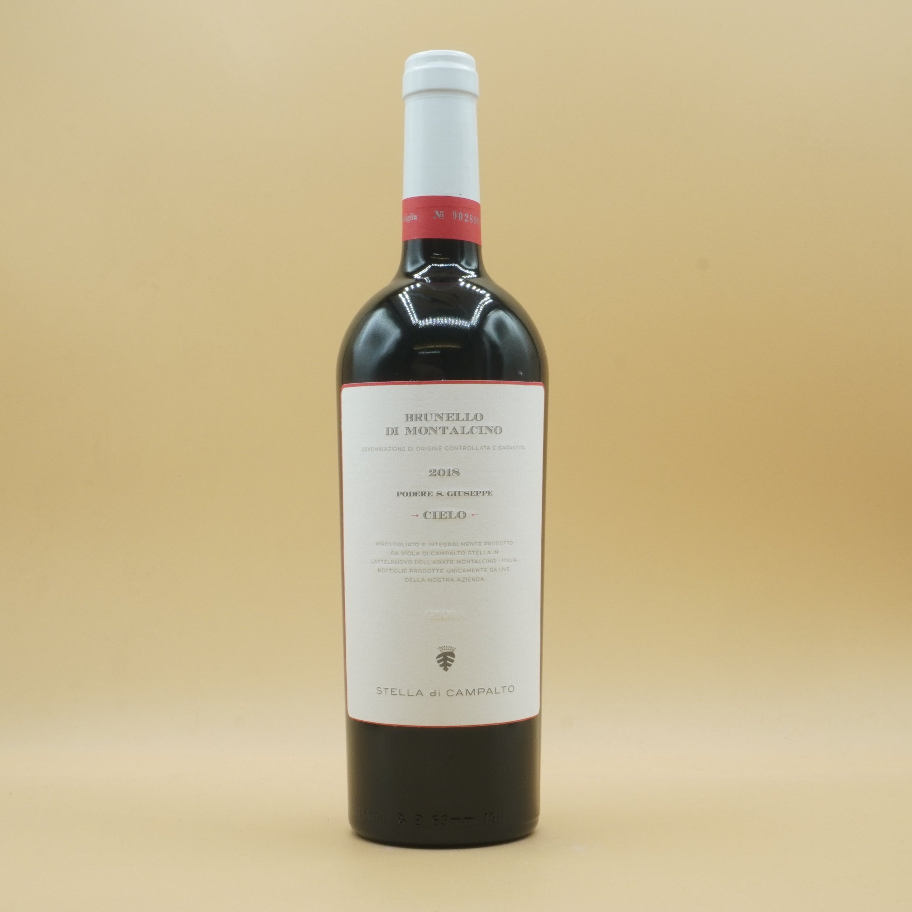Stella di Campalto, Brunello di Montalcino 'Cielo' 2018
