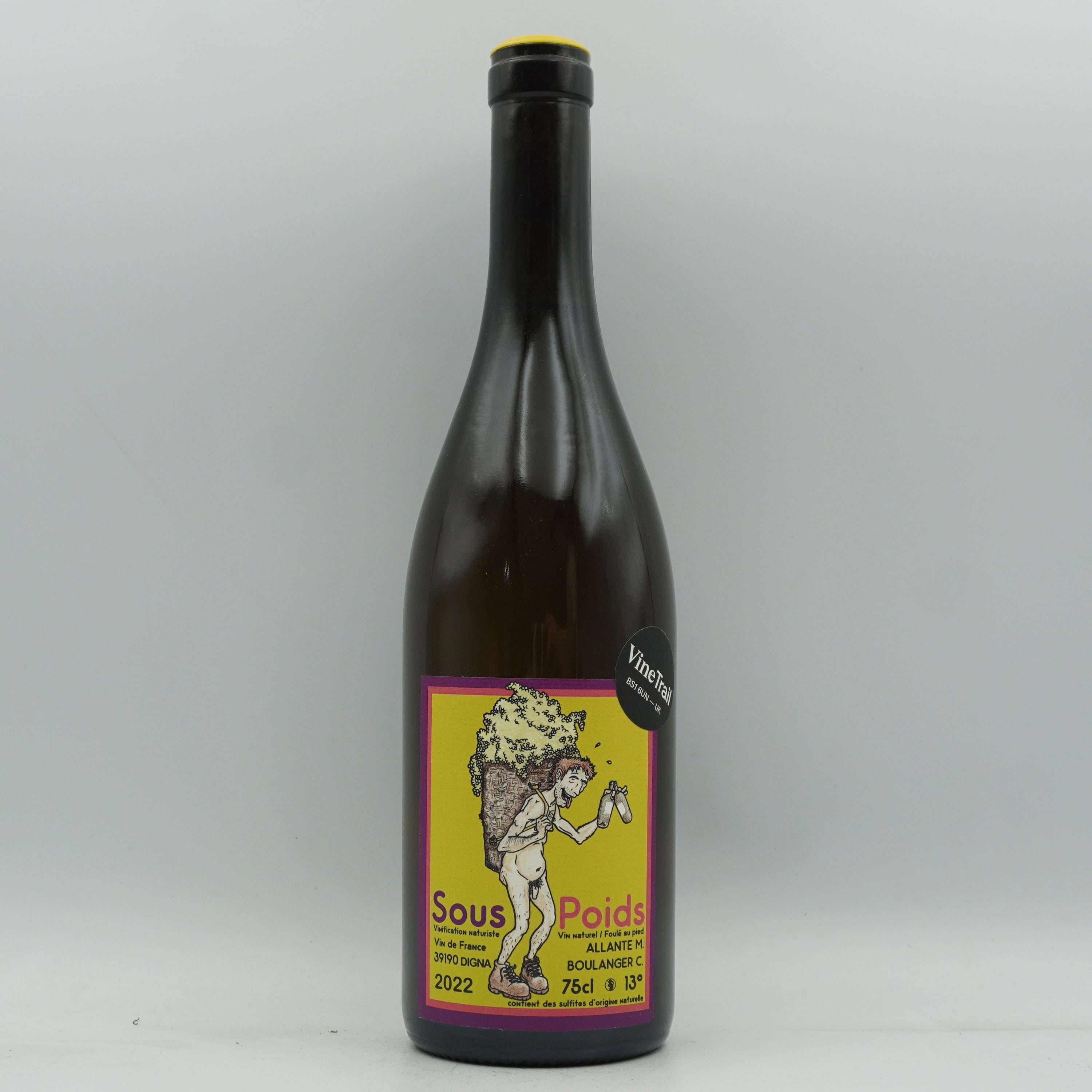 Allante & Boulanger, Chardonnay 'Sous Poids' 2022 - Mystery