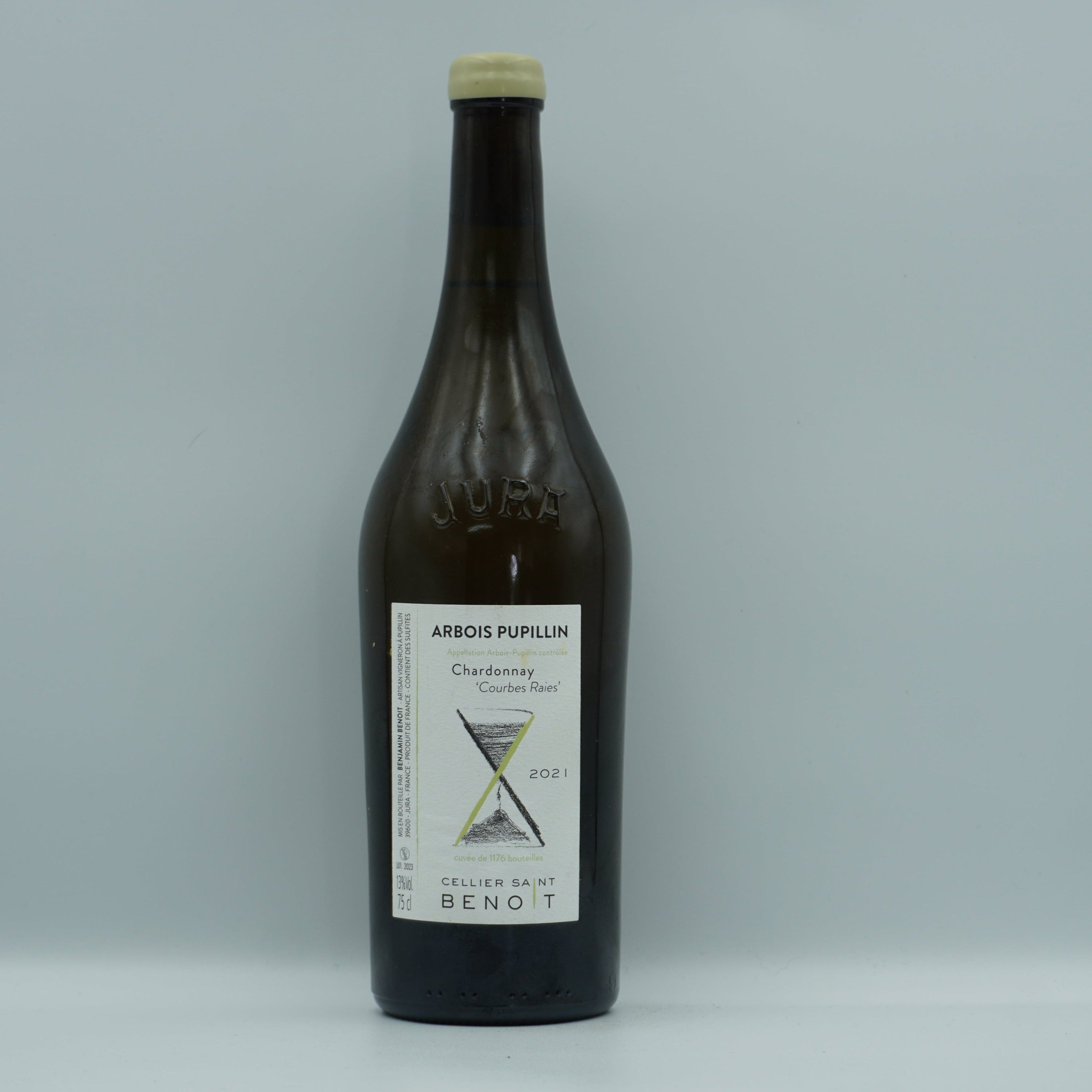 Cellier Saint Benoit, Chardonnay 'Courbes Raies' 2021Cellier Saint Benoit, Chardonnay 'Courbes Raies' 2021