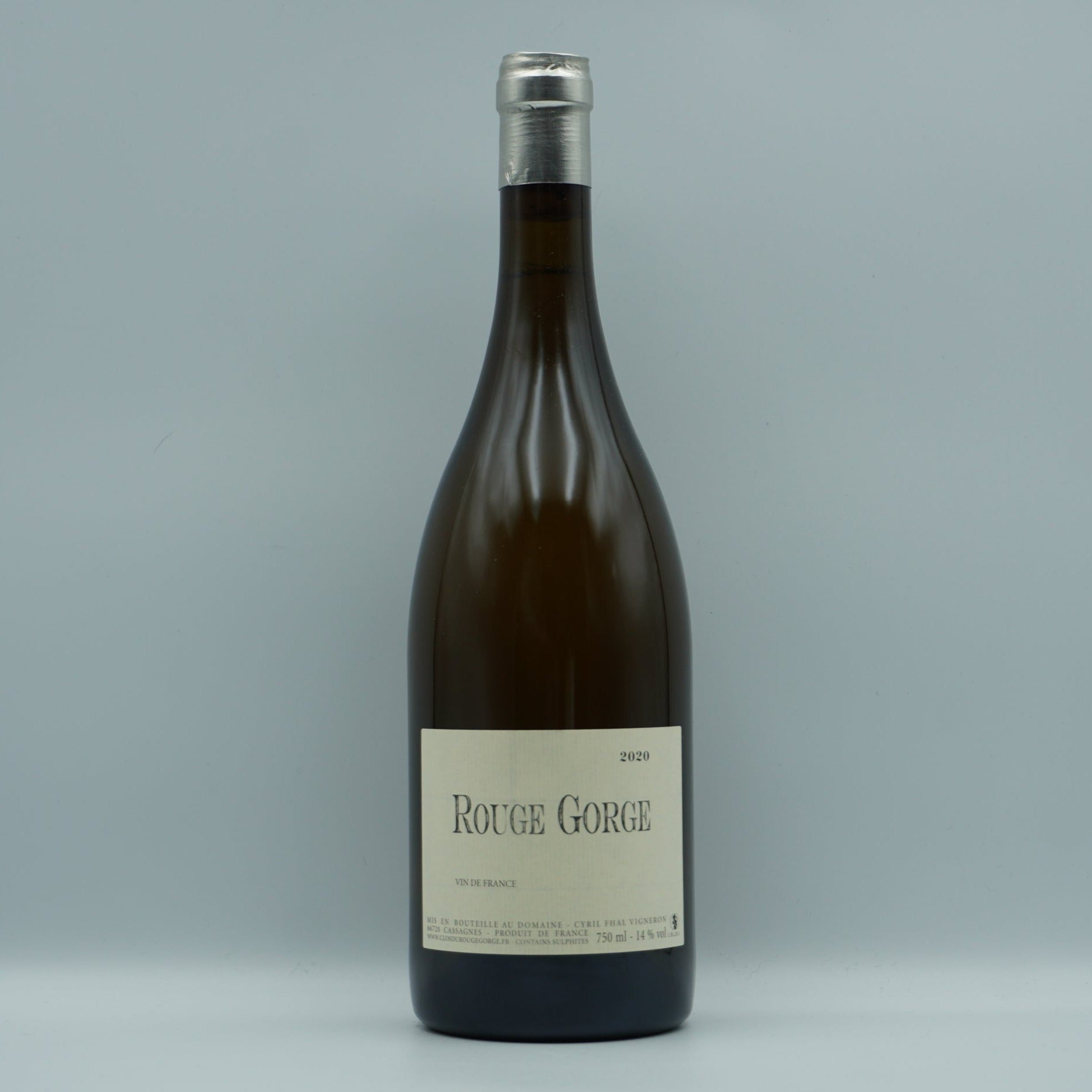 Clos du Rouge Gorge, Blanc 2020