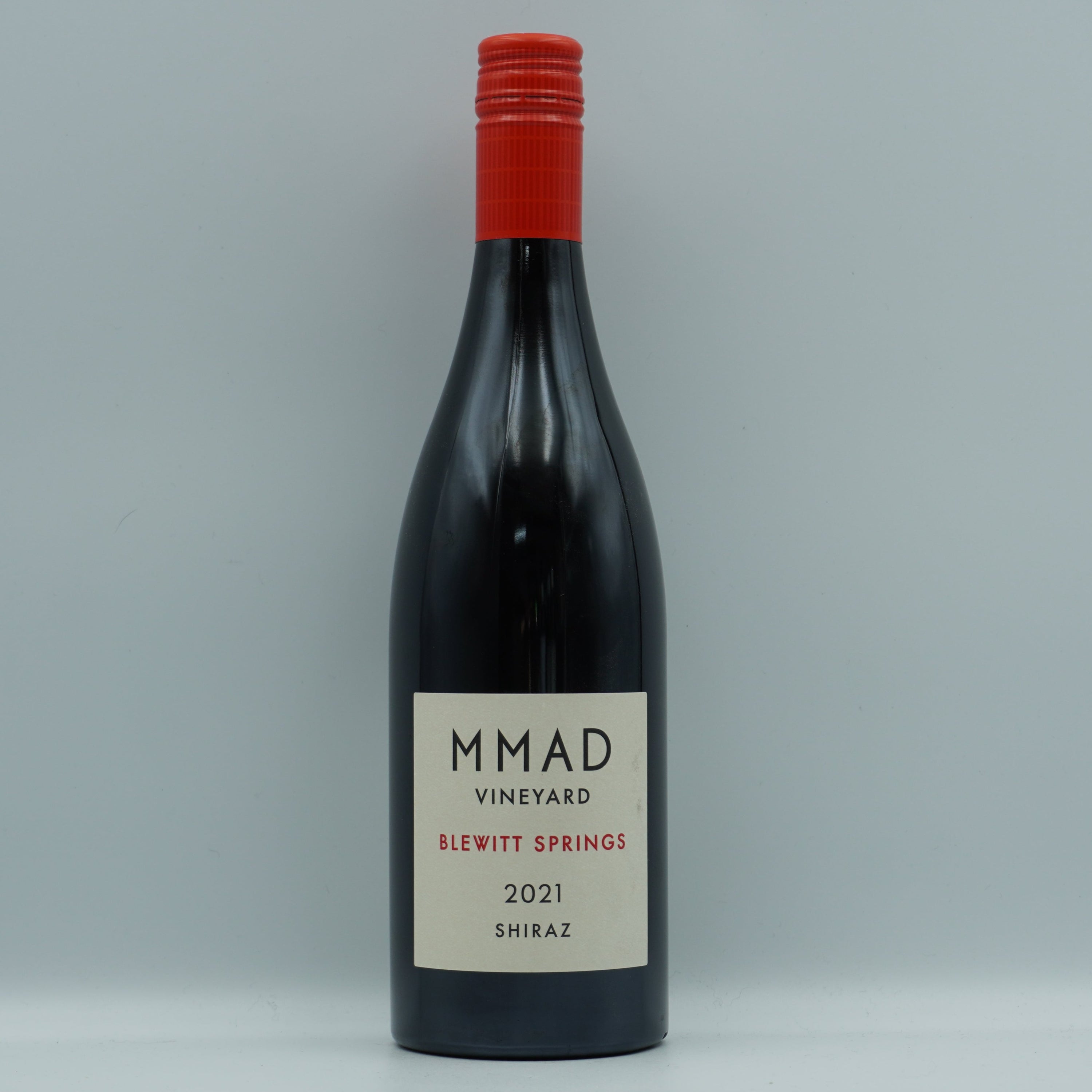 MMAD Vineyard, Shiraz 2021