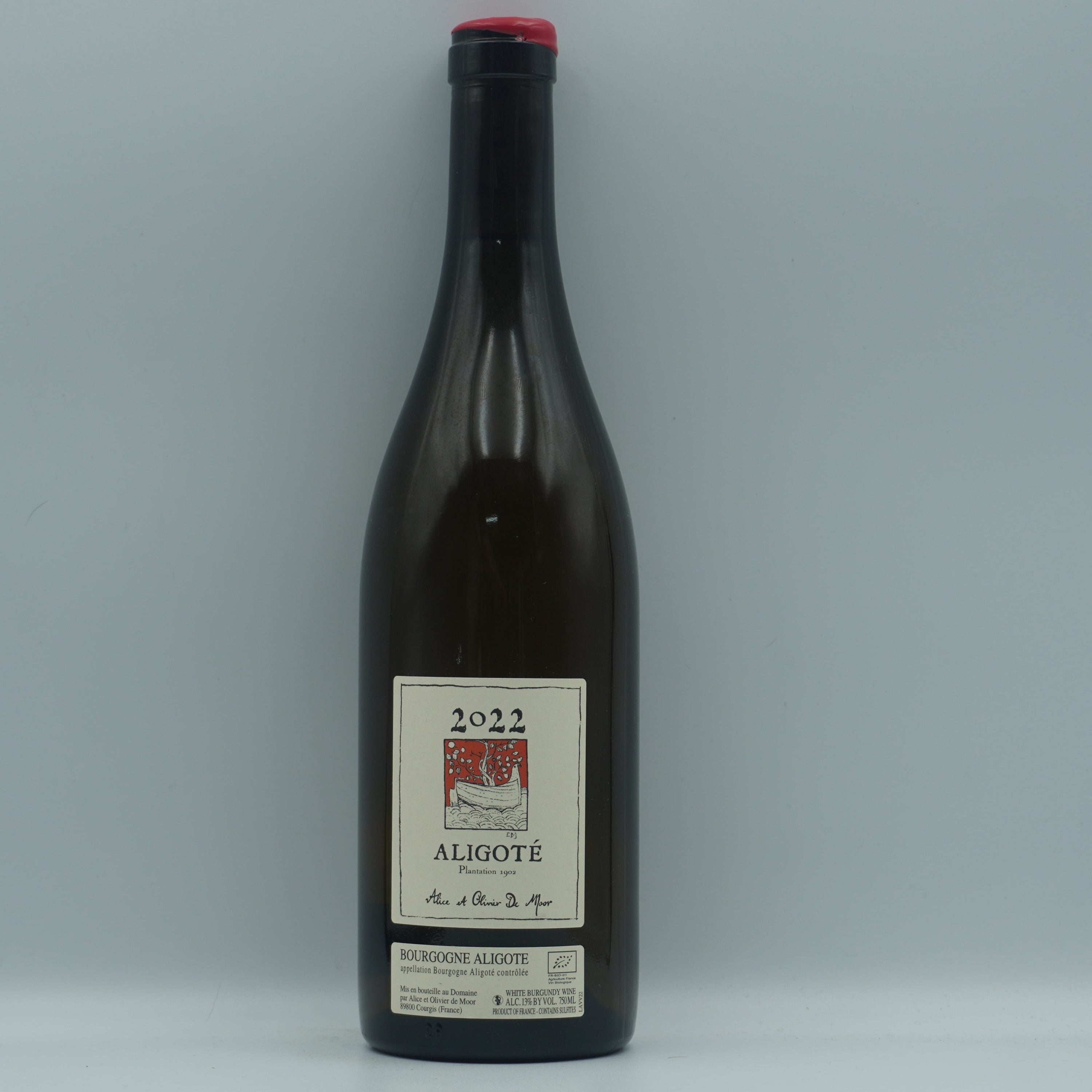 De Moor, Aligoté 'Plantation 1902' 2022