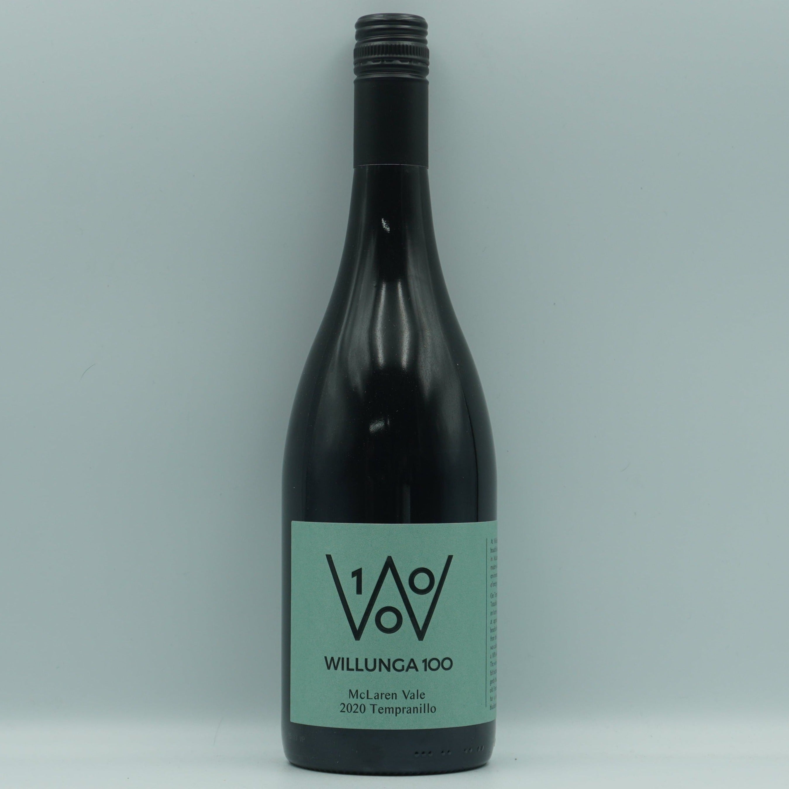 Willunga 100, McLaren Vale Tempranillo 2020