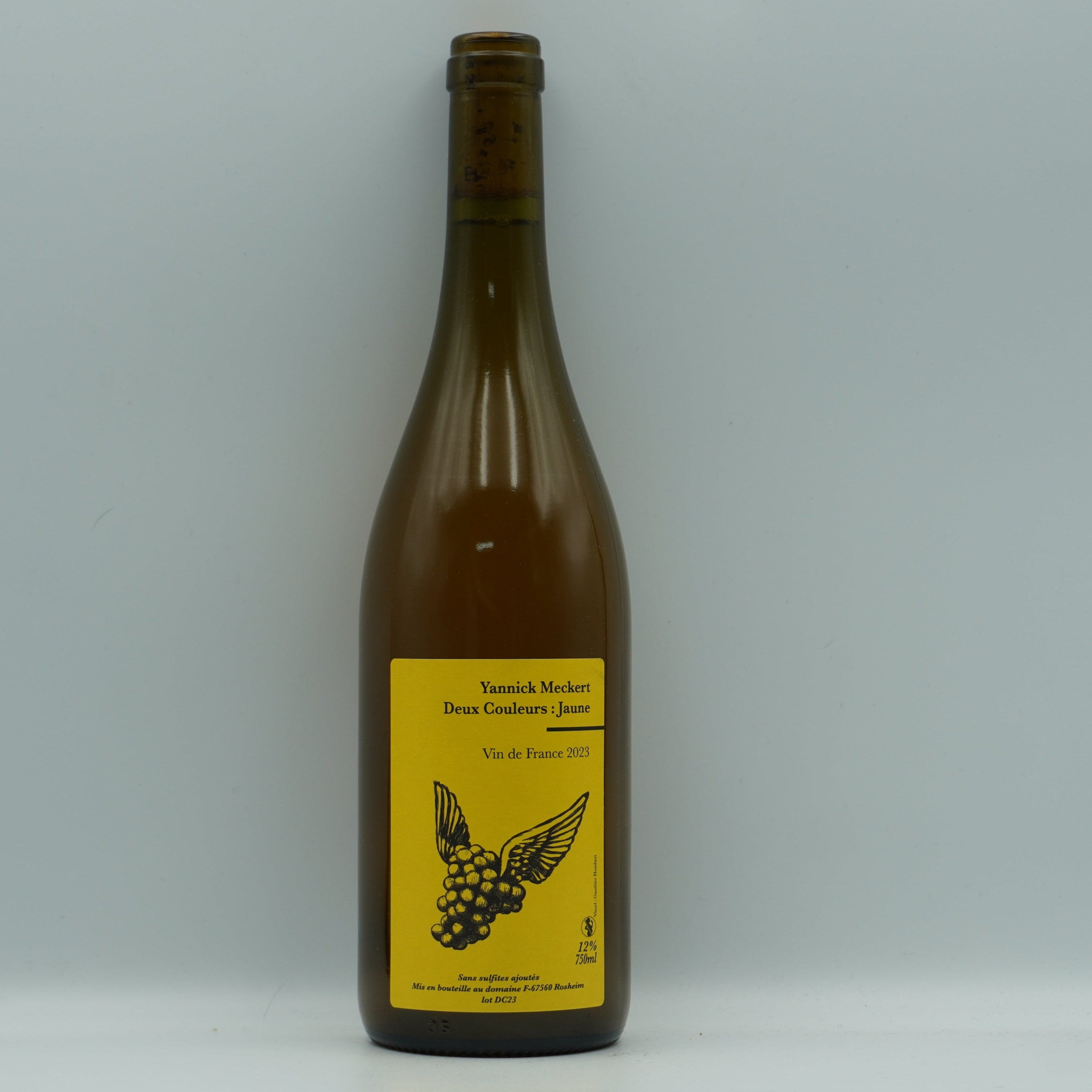 Yannick Meckert, 'Deux Couleurs: Jaune' 2023