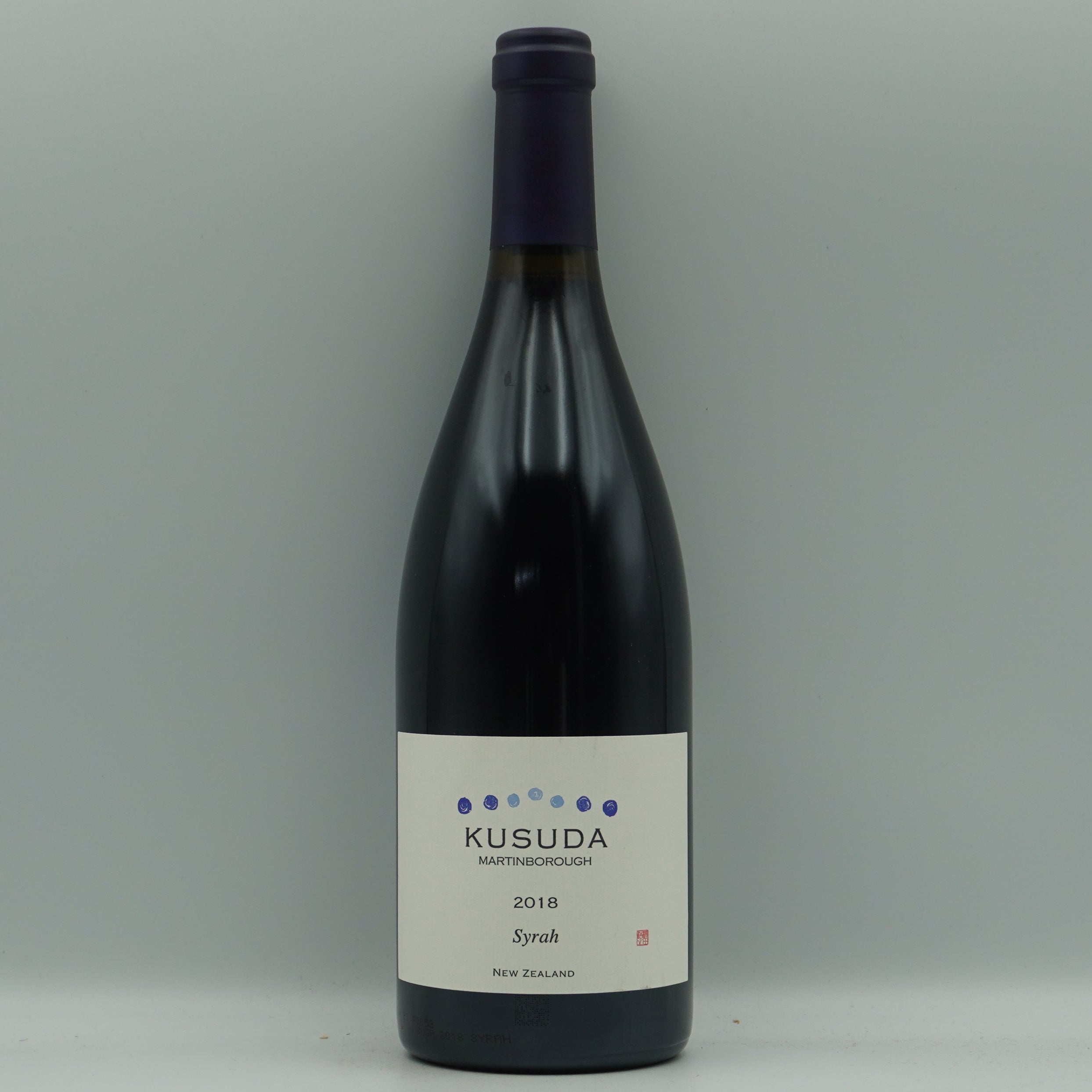 Kusuda, Martinborough Syrah 2018