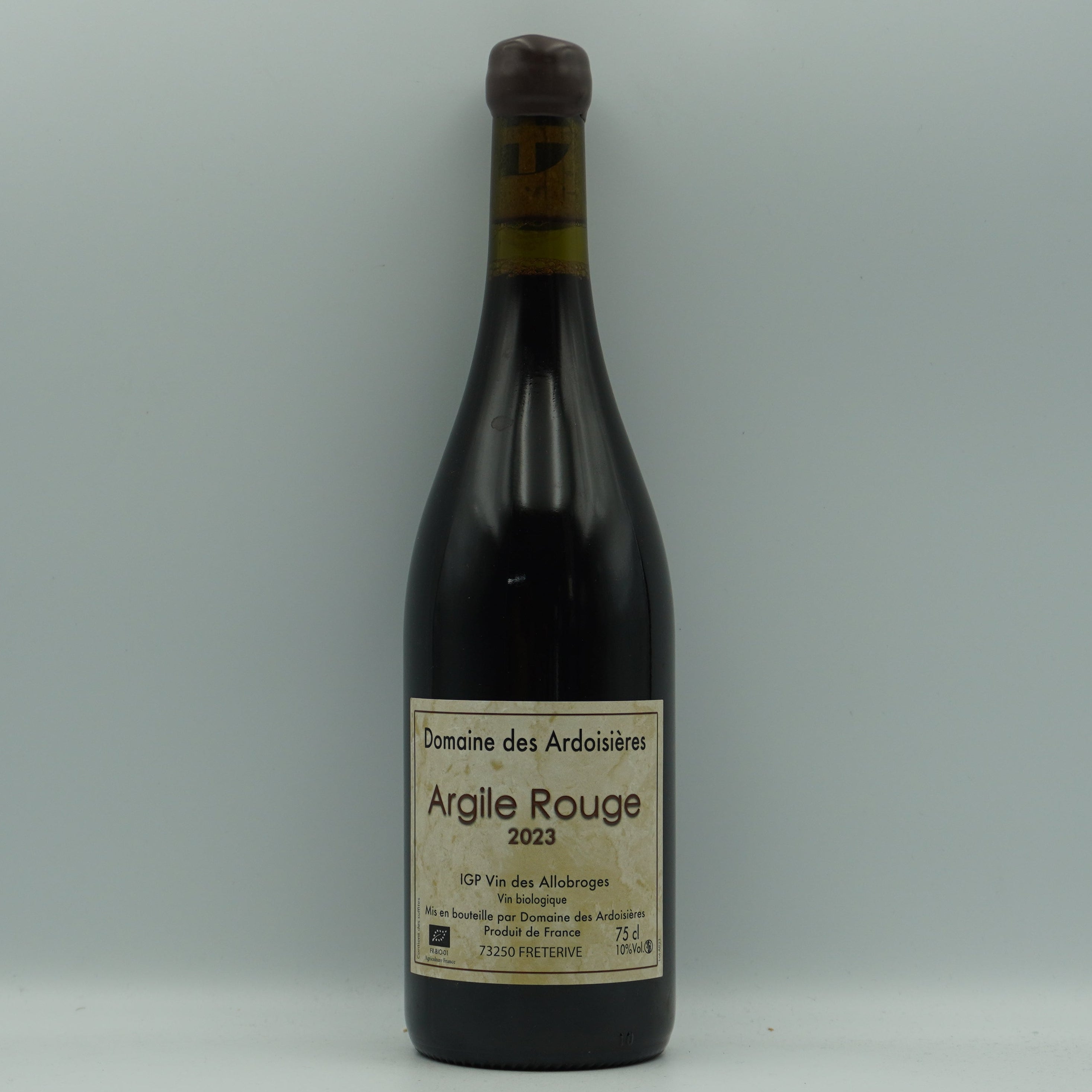 Domaine des Ardoisières, 'Argile' Rouge 2023