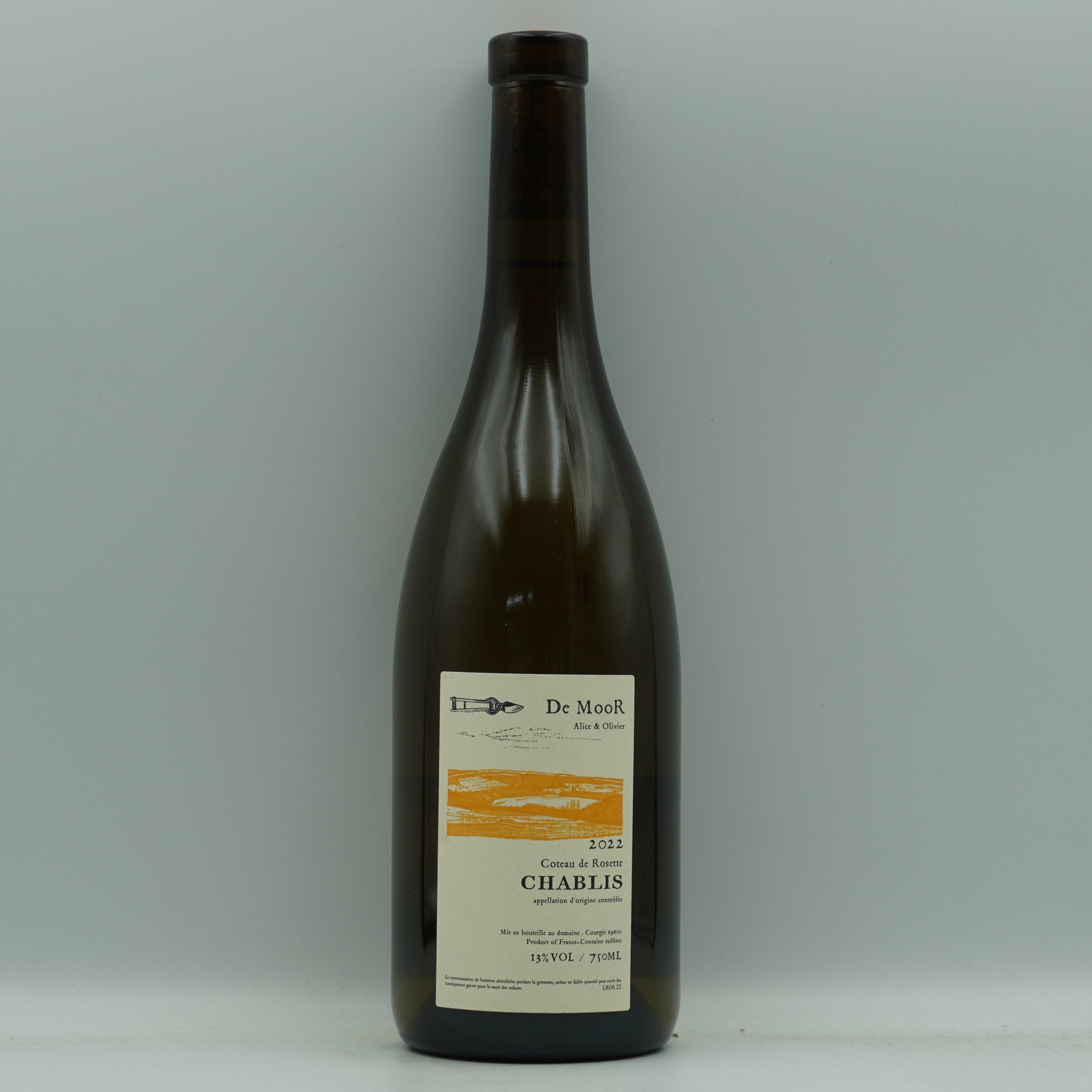 De Moor, Chablis 'Coteau de Rosette' 2022