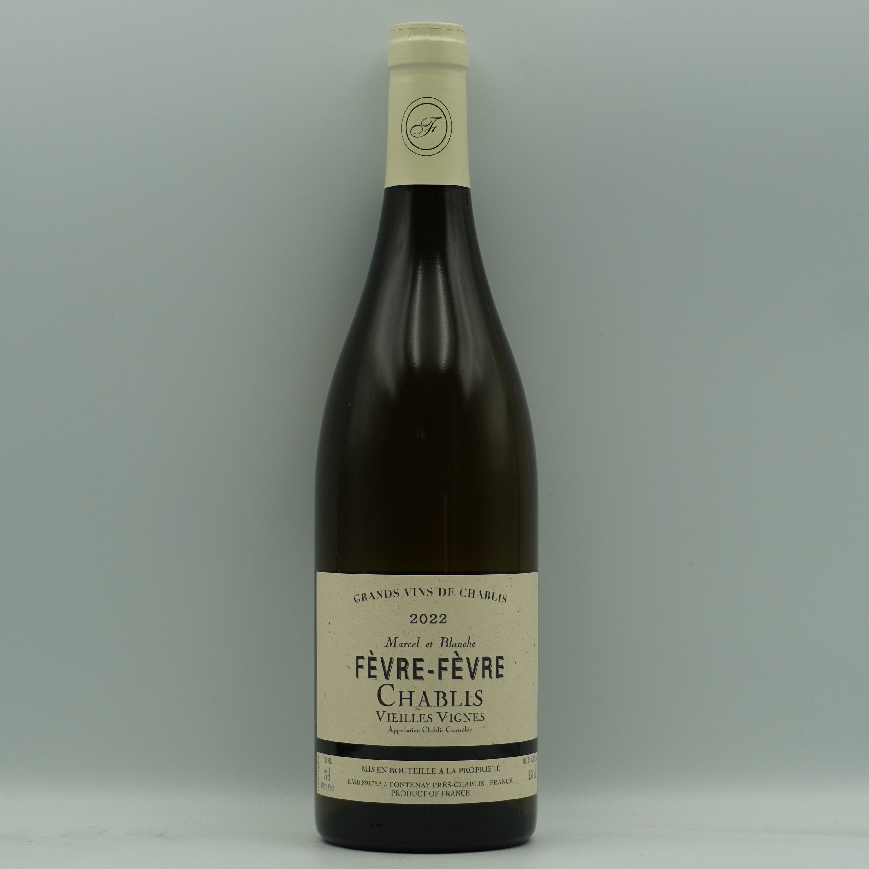 Domaine Nathalie et Gilles Fevre, Chablis Vieilles Vignes 2022