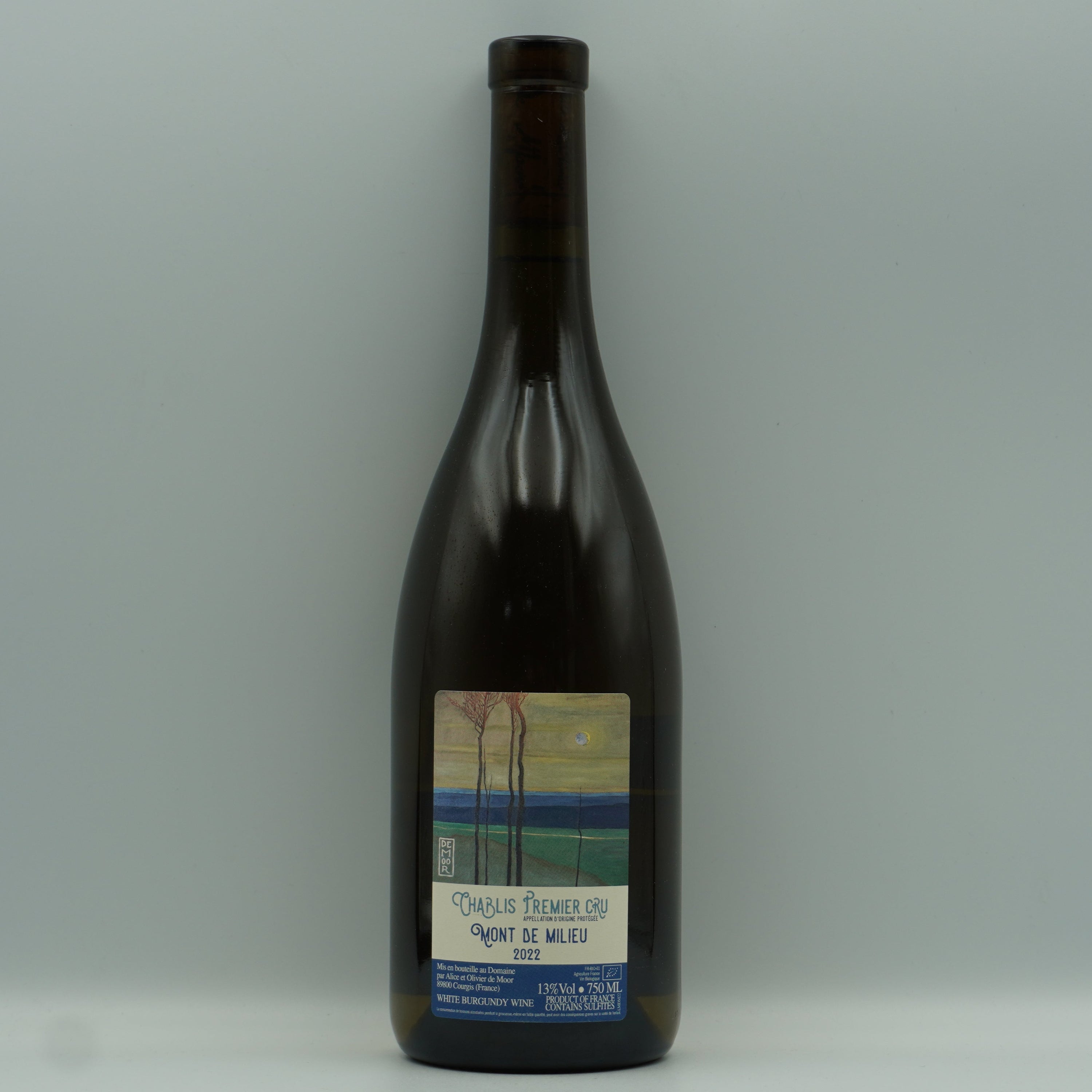 De Moor, Chablis 1er Cru 'Mont de Milieu' 2022