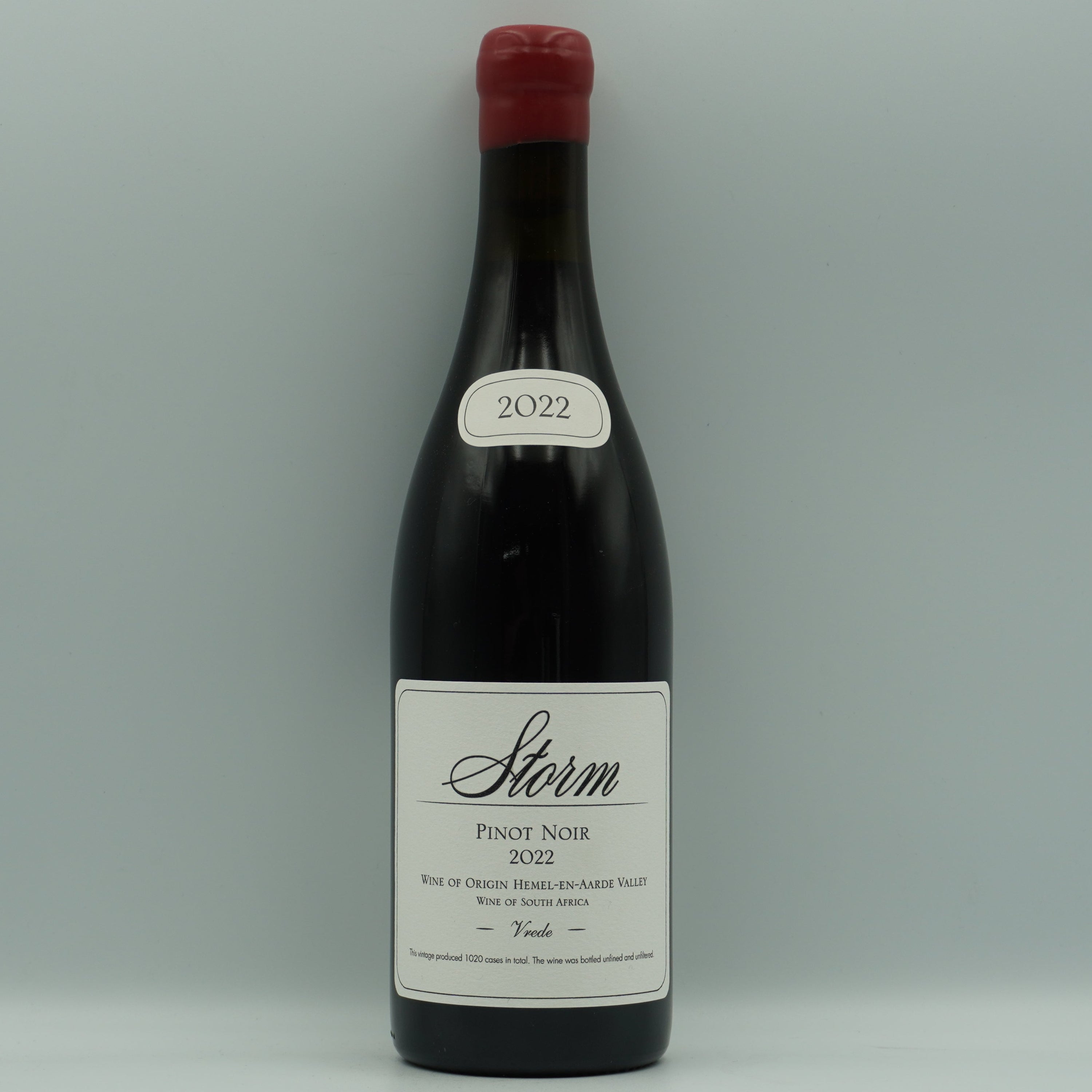 Storm Vineyards, Vrede Pinot Noir 2022