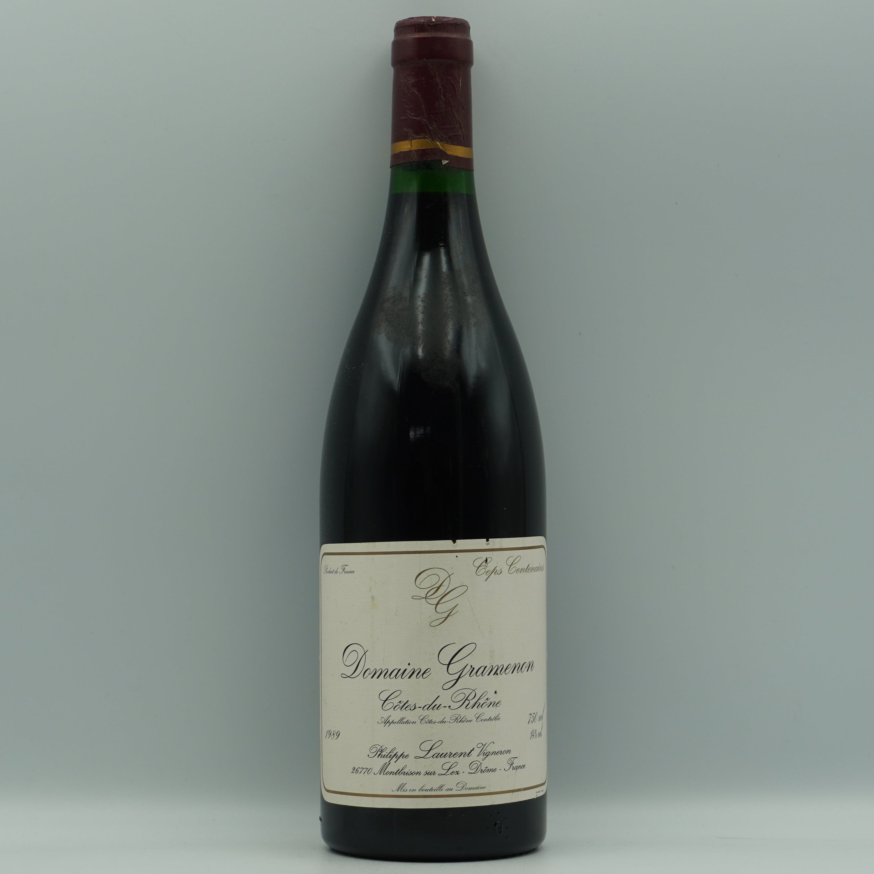 Domaine Gramenon, Côtes-du-Rhône ‘Ceps Centenaires La Meme' 1989