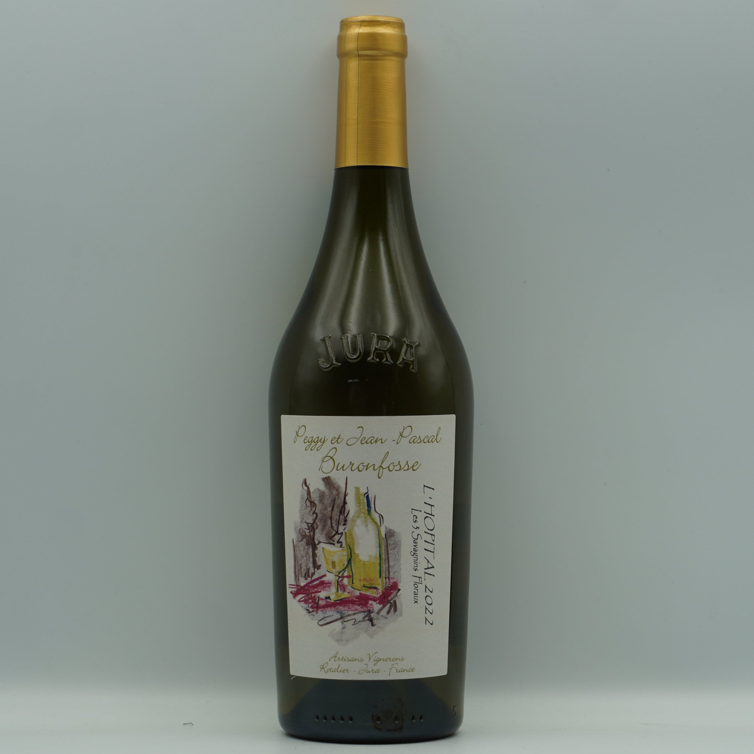 Peggy et Jean-Pascal Buronfosse, Savagnin 'L'Hôpital' 2022