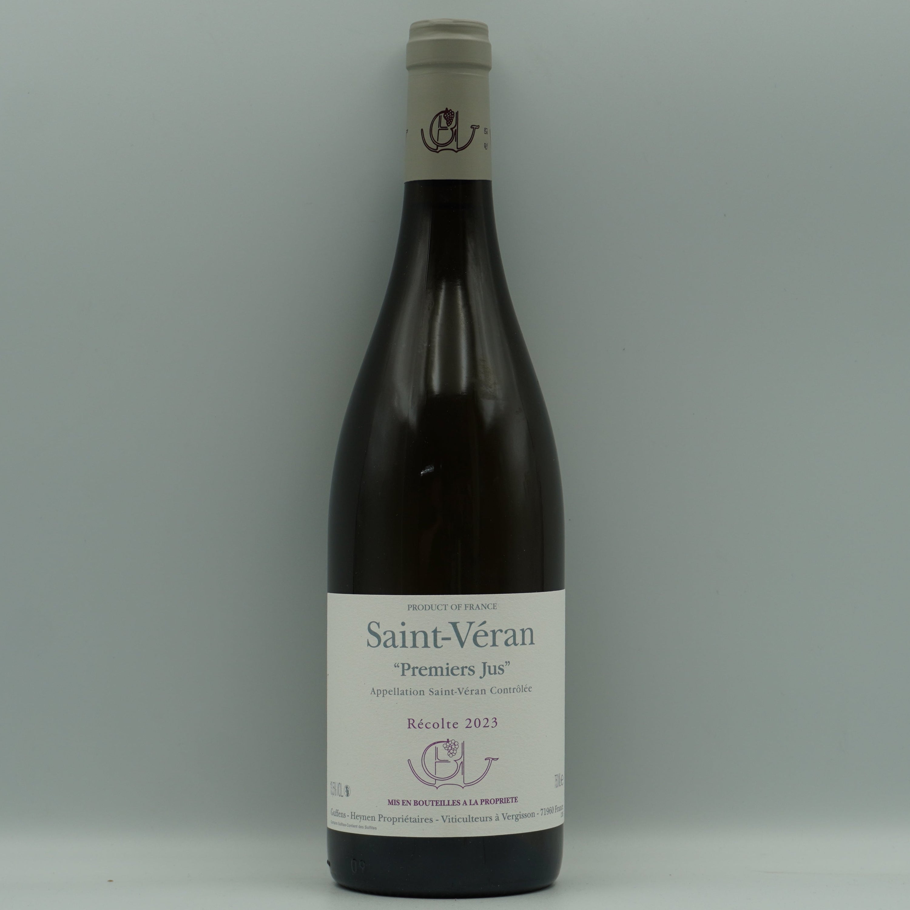 Domaine Guffens-Heynen, Saint Veran 'Premiers Jus' 2023