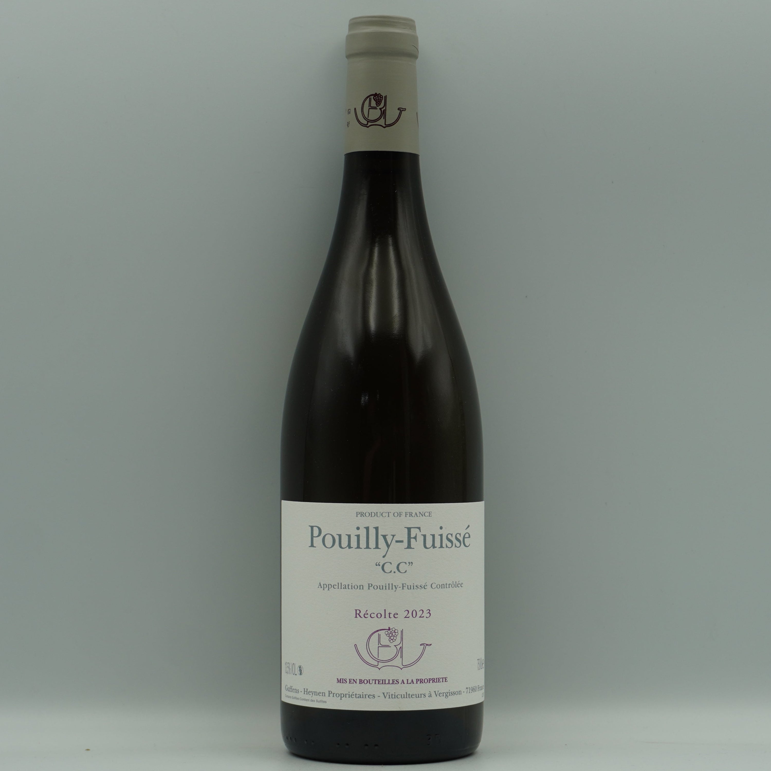 Domaine Guffens-Heynen, Pouilly Fuisse 'CC' 2023