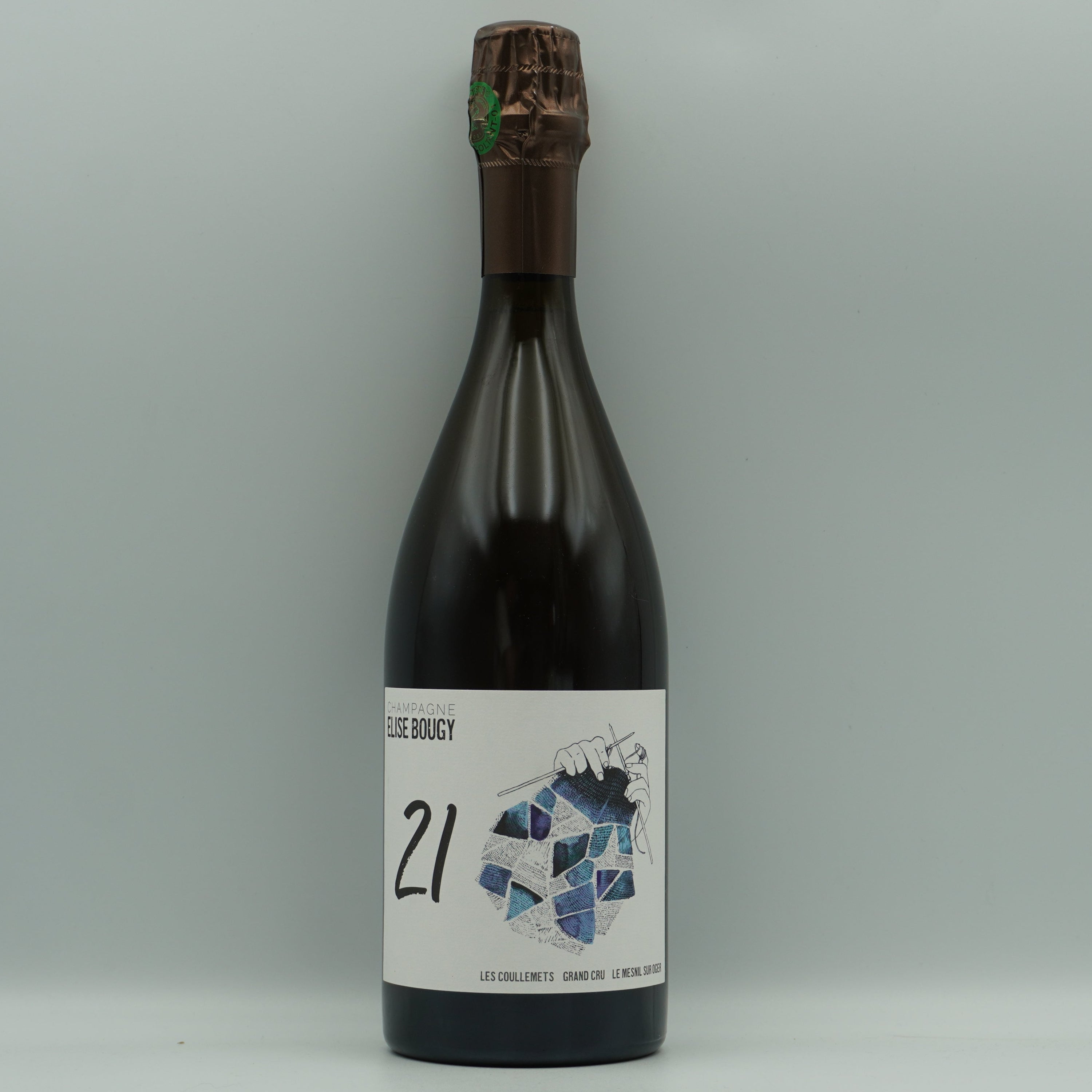 Elise Bougy, Champagne 'Les Coullemets' Le Mesnil sur Oger Grand Cru 2021