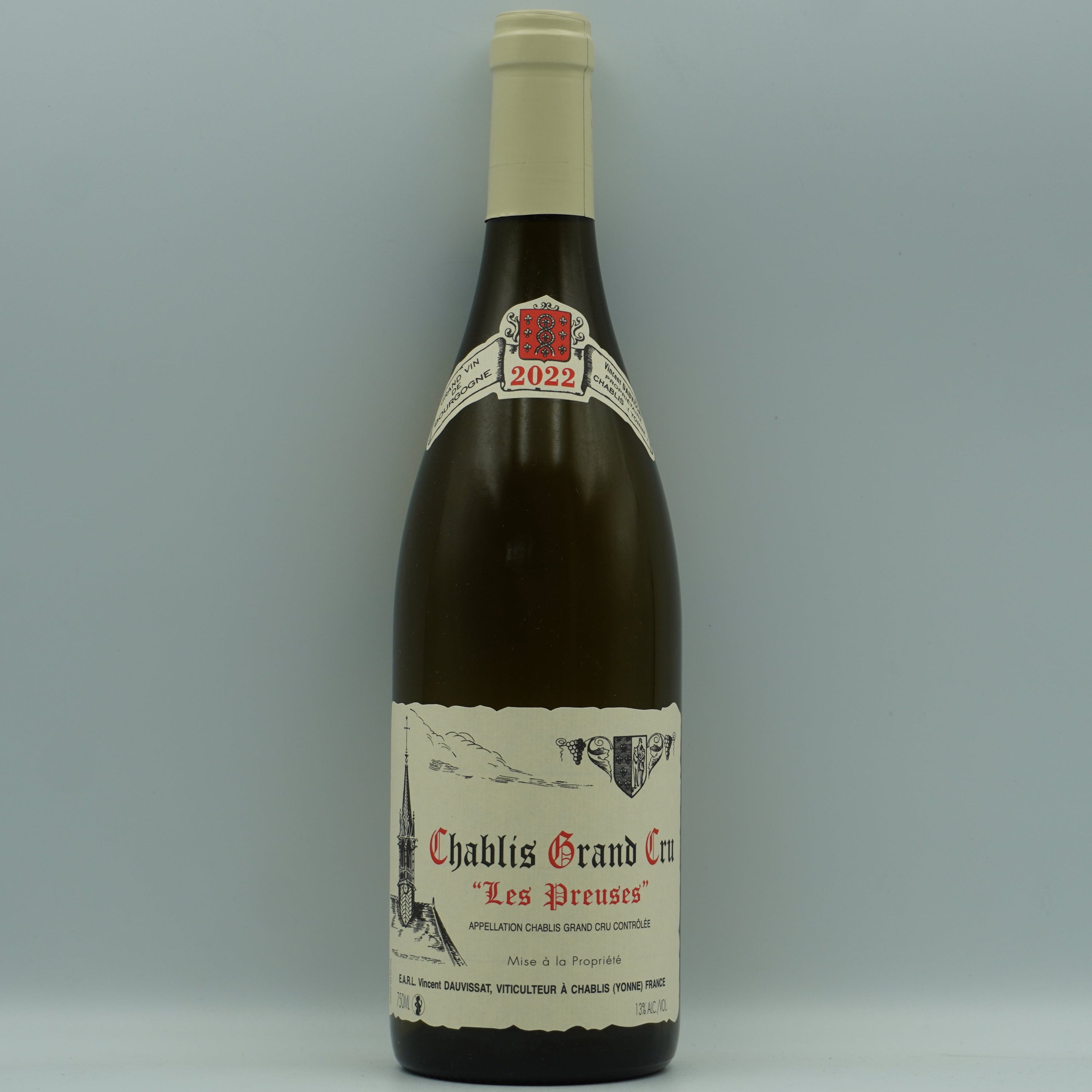 Domaine Vincent Dauvissat, Chablis Grand Cru 'Les Preuses' 2022