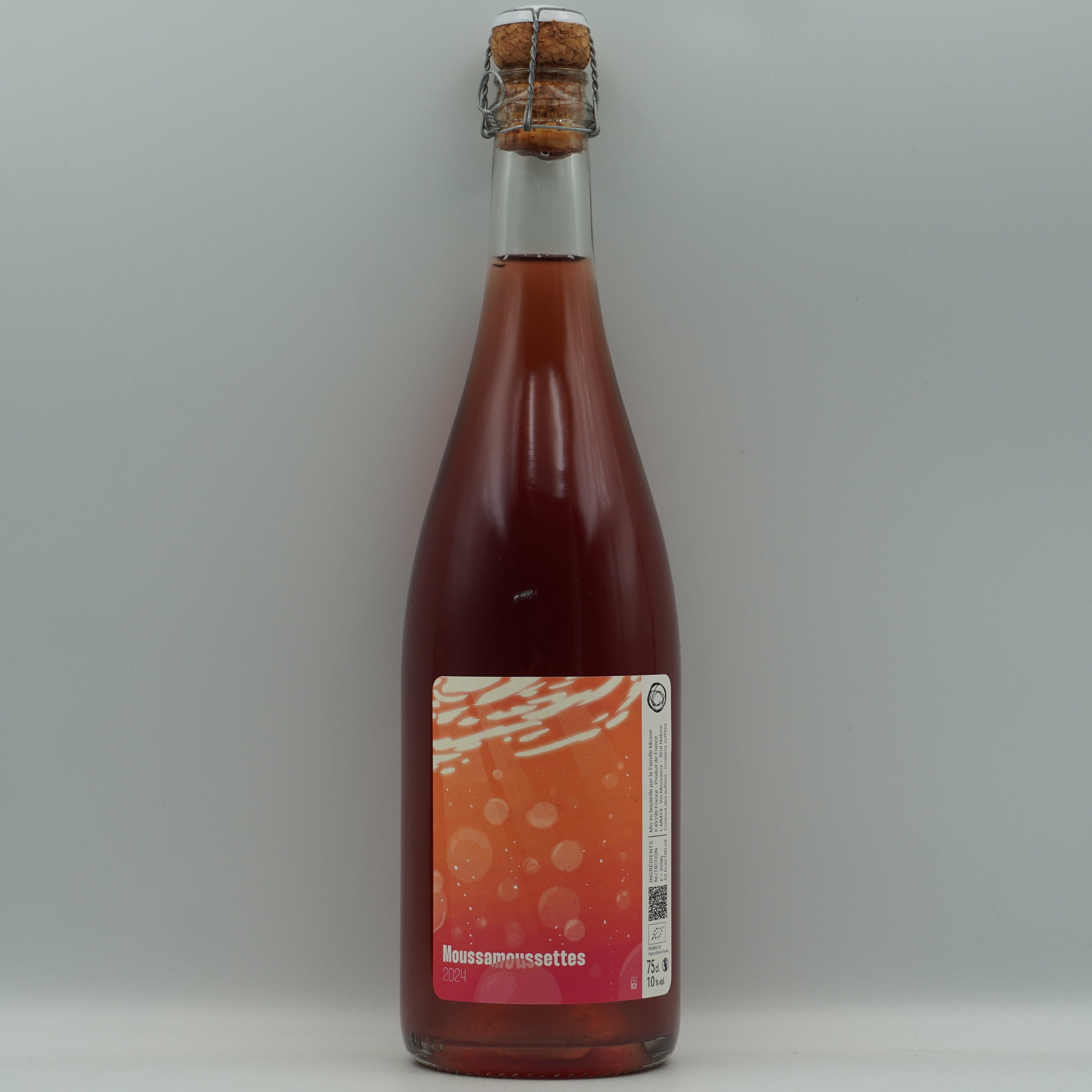 Agnès et René Mosse, 'Moussamoussettes' Pét-Nat 2024