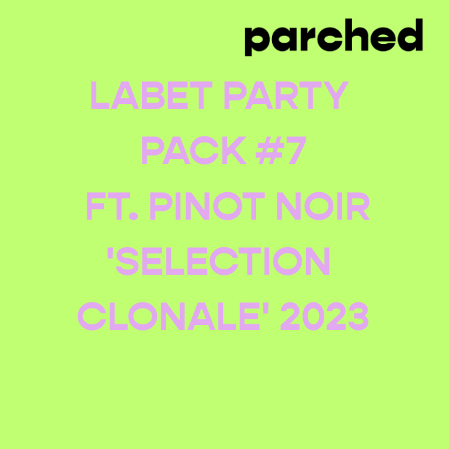 Labet Party Pack #7 ft. Pinot Noir 'Les Varrons' Sélection Clonale 2023